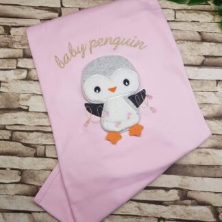 Βαμβακερή Κουβερτούλα Baby Penguin
