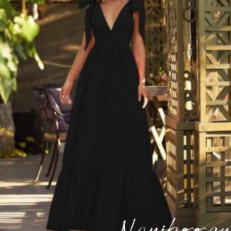 Φόρεμα Maxi Μαύρο