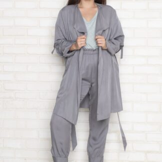 Kimono Kyara Monochrome Gray