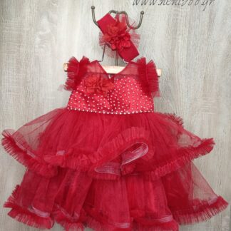 Φορεματάκι Φλοράλ με Λουλουδένια Καρφίτσα